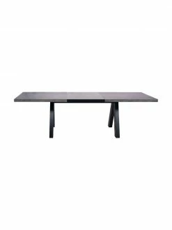 Table extensible aspect béton Apex, 200 - 250 x 100 cm, larg. de 200 à 250 x prof. 100 cm -Salle à manger Soldes Table extensible aspect beton Apex 200 250 x 100 cm 4