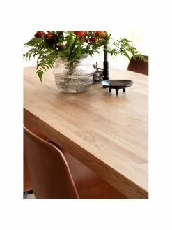 Rowico Table extensible bois de chêne Brooklyn, différentes tailles, larg. de 170 à 220 x prof. 95 cm -Salle à manger Soldes Table extensible bois de chene Brooklyn differentes tailles 2