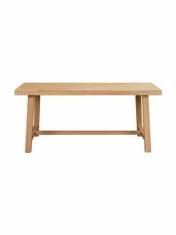 Rowico Table extensible bois de chêne Brooklyn, différentes tailles, larg. de 170 à 220 x prof. 95 cm -Salle à manger Soldes Table extensible bois de chene Brooklyn differentes tailles 4