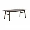 Rowico Table extensible bois de chêne Nagano, 205 - 255 x 95 cm, larg. 205 x prof. 95 cm -Salle à manger Soldes Table extensible bois de chene Nagano 205 255 x 95 cm