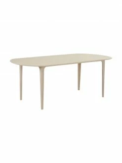 Westwing Collection Table ovale bois de chêne massif Archie, 200 x 100 cm, larg. 200 x prof. 100 cmSeulement 1 produit disponible