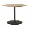 Westwing Collection Table ronde avec placage en frêne Menorca, Ø 100 cm, Ø 100 x haut. 75 cm -Salle à manger Soldes Table ronde avec placage en frene Menorca O 100 cm 6