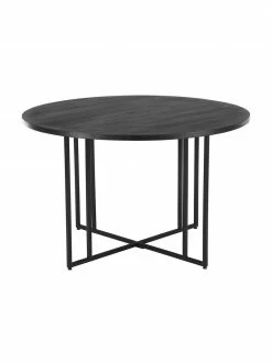 Westwing Collection Table ronde bois de manguier Luca, différentes tailles, Ø 120 x haut. 75 cm 12 Westwing Collection Table ronde bois de manguier Luca, différentes tailles, Ø 120 x haut. 75 cm -Salle à manger Soldes Table ronde bois de manguier Luca differentes tailles 10