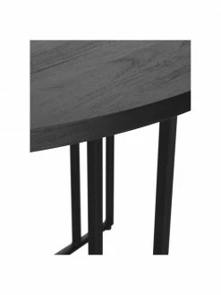 Westwing Collection Table ronde bois de manguier Luca, différentes tailles, Ø 120 x haut. 75 cm 13 Westwing Collection Table ronde bois de manguier Luca, différentes tailles, Ø 120 x haut. 75 cm -Salle à manger Soldes Table ronde bois de manguier Luca differentes tailles 11