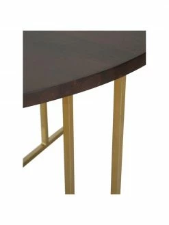 Westwing Collection Table ronde bois de manguier Luca, différentes tailles, Ø 120 x haut. 75 cm -Salle à manger Soldes Table ronde bois de manguier Luca differentes tailles 5