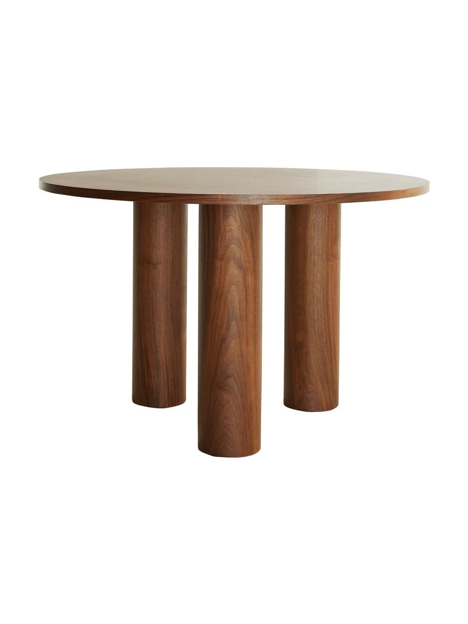 Table ronde bois de noyer Colette, Ø 120 cm, Ø 120 x haut. 72 cm 3 Table ronde bois de noyer Colette, Ø 120 cm, Ø 120 x haut. 72 cm