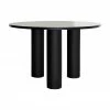 Table ronde noire Colette, Ø 120 cm, Ø 120 x haut. 72 cmDisponibilité limitée