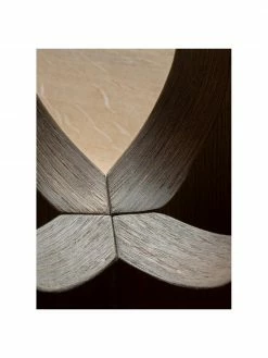 Menu Table ronde placage de ch&ecirc;ne Androgyne, diff&eacute;rentes tailles, Ø 120 x haut. 73 cmDisponibilité limitée -Salle à manger Soldes Table ronde placage de chene Androgyne differentes tailles 11