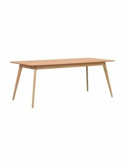 Rowico Table scandinave Yumi, 190 x 90 cm, larg. 190 x prof. 90 cm