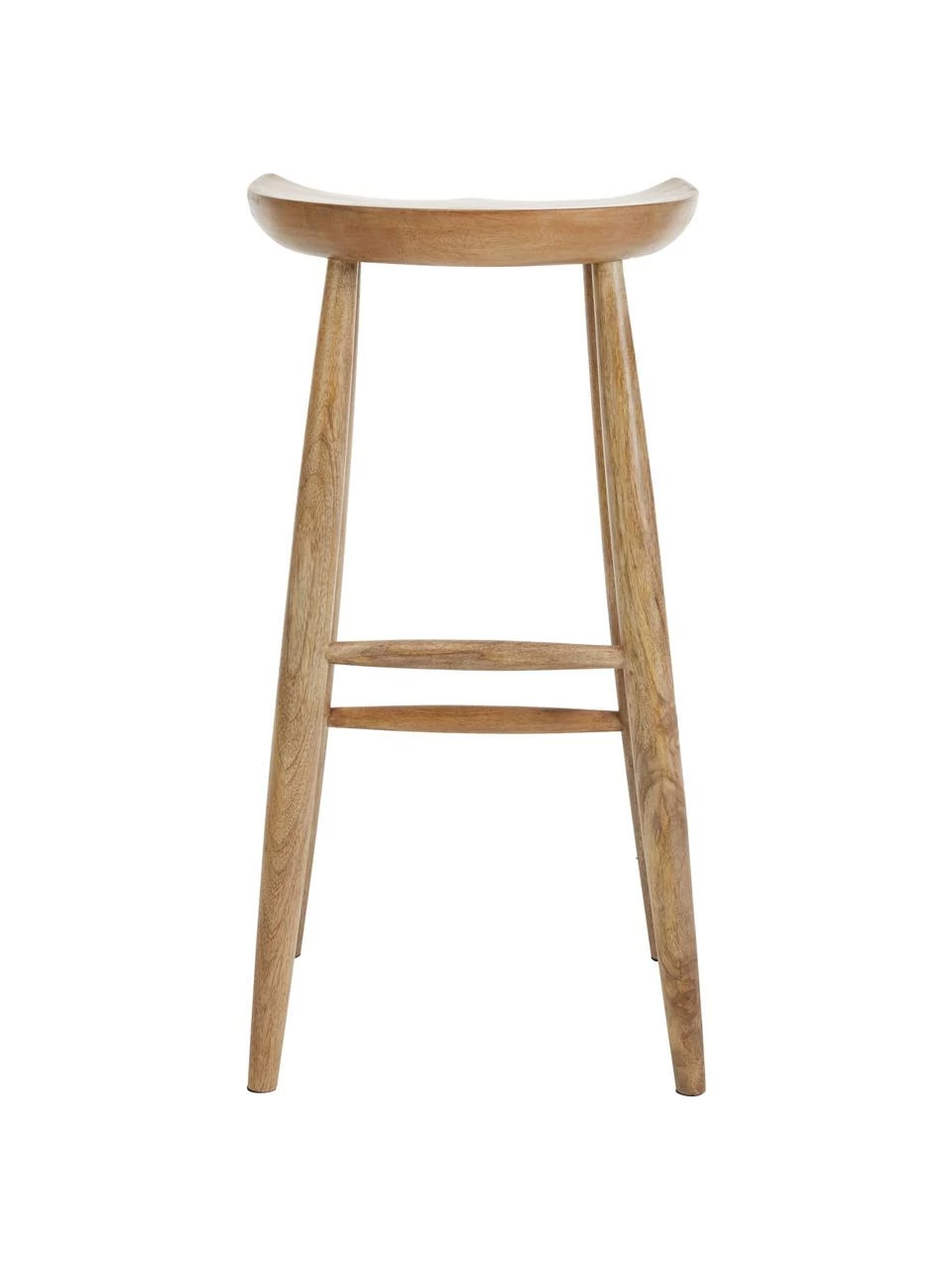 Westwing Collection Tabouret de bar bois de manguier Nino, larg. 40 x haut. 78 cm 8 Westwing Collection Tabouret de bar bois de manguier Nino, larg. 40 x haut. 78 cm – Image 6