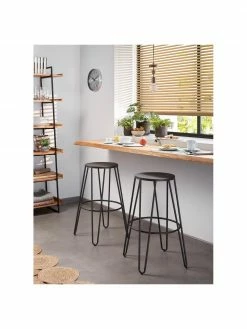 Salle à manger Soldes -Salle à manger Soldes Tabouret de bar en metal Madona 1