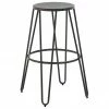 Tabouret de bar en métal Madona, larg. 45 x haut. 76 cm -Salle à manger Soldes Tabouret de bar en metal Madona