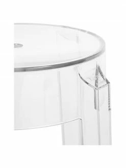 Kartell Tabouret plexi Charles Ghost, Ø 39 x haut. 46 cm -Salle à manger Soldes Tabouret plexi Charles Ghost 4